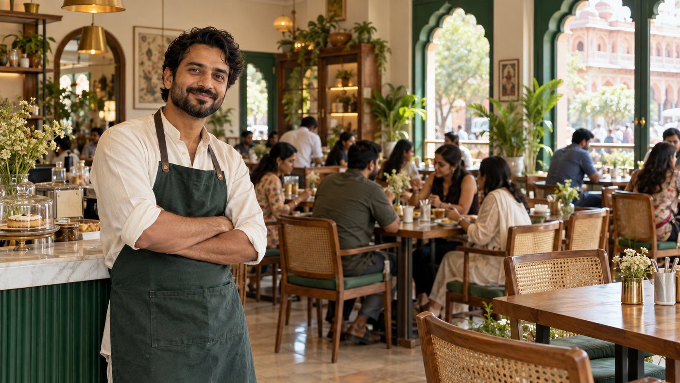 Restaurant interior example